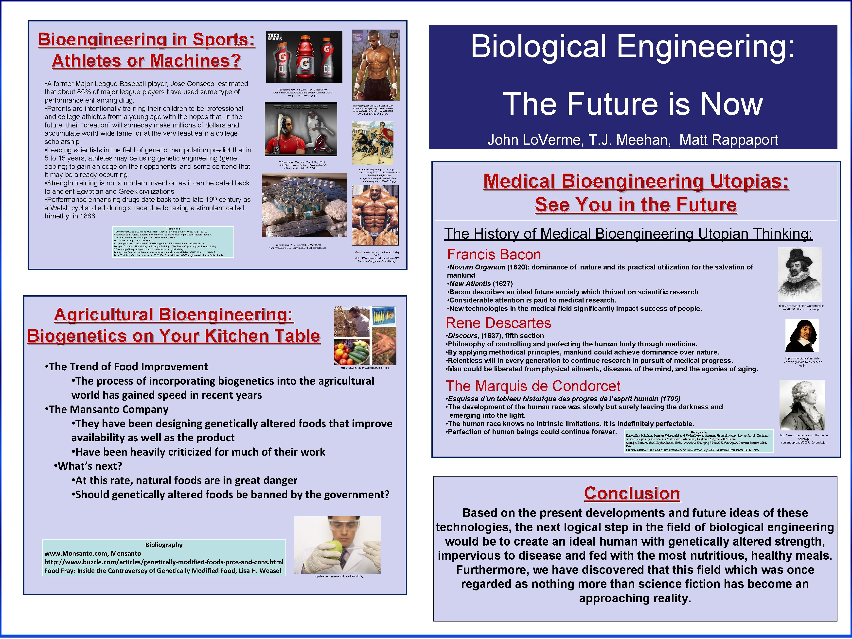 Biological Engineering: Bioengineering in Sports: Athletes or Machines? • A former Major League Baseball