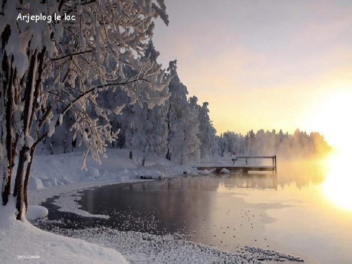 Arjeplog le lac 30/11/2020 