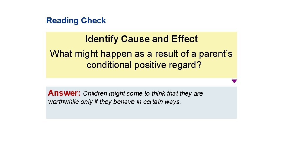 Reading Check Identify Cause and Effect What might happen as a result of a