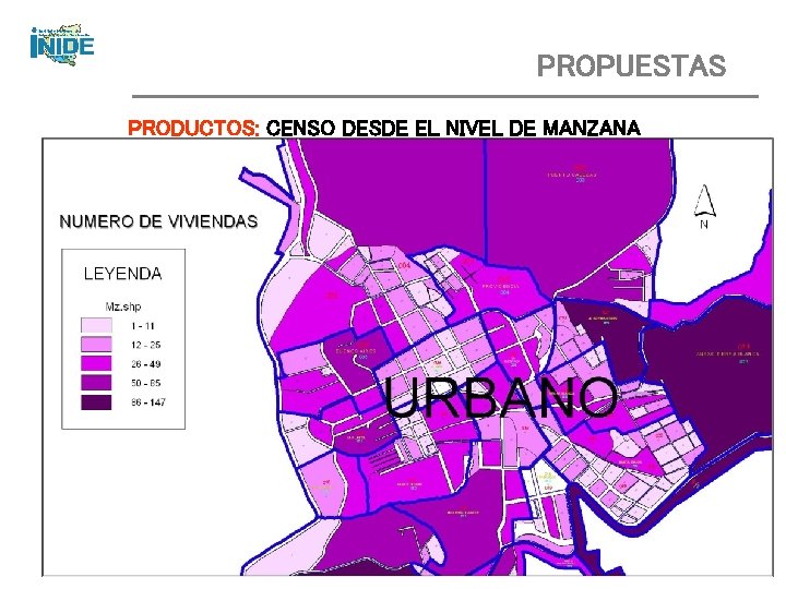 FASES DE PRODUCCION PROPUESTAS PRODUCTOS: CENSO DESDE EL NIVEL DE MANZANA Limites (L) Actualización