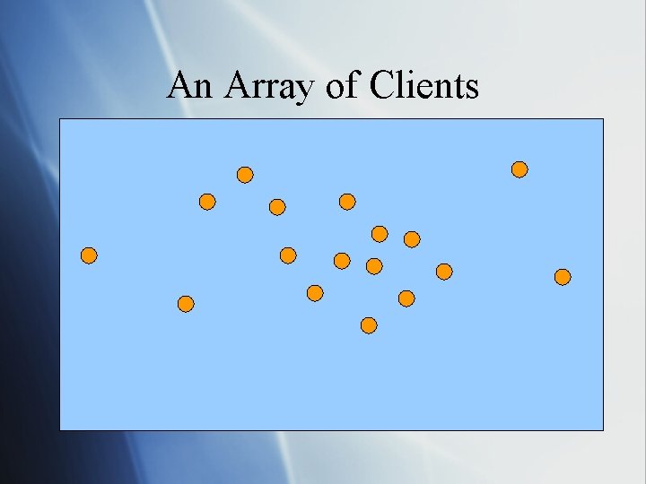 An Array of Clients 