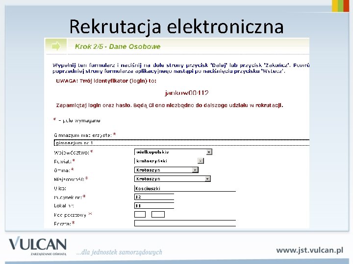 Rekrutacja elektroniczna 