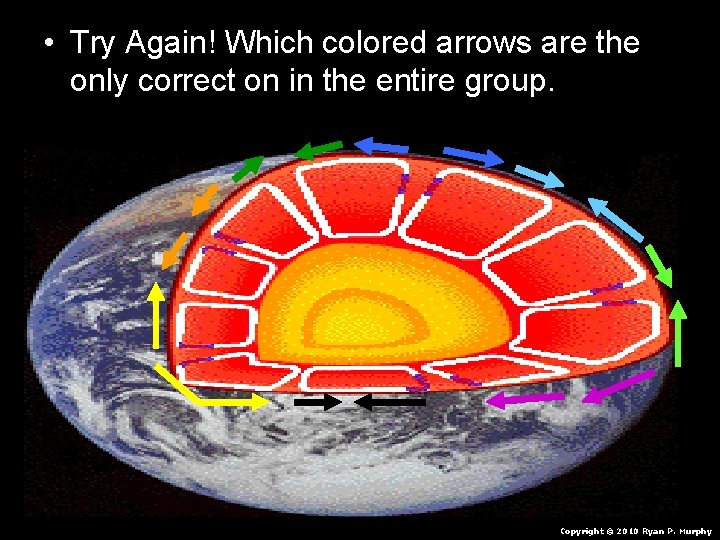 • Try Again! Which colored arrows are the only correct on in the • Try Again! Which colored arrows are the only correct on in the