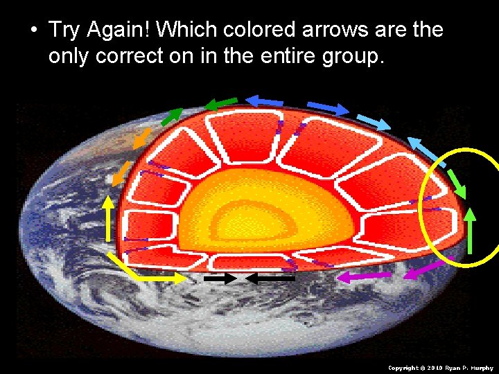 • Try Again! Which colored arrows are the only correct on in the • Try Again! Which colored arrows are the only correct on in the