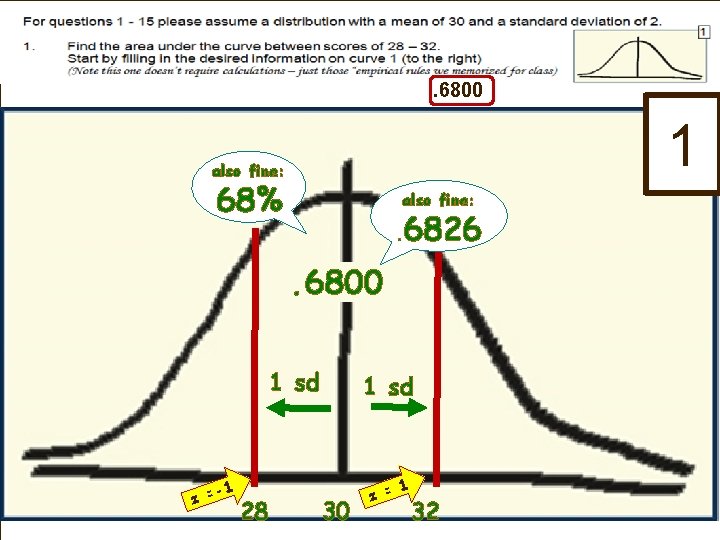 Homeworksheet. 6800 1 also fine: 68% also fine: . 6826 . 6800 1 sd