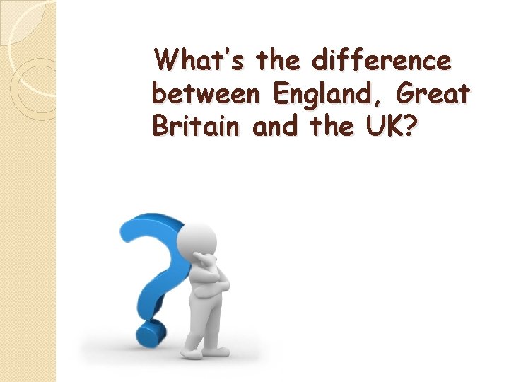 What’s the difference between England, Great Britain and the UK? 