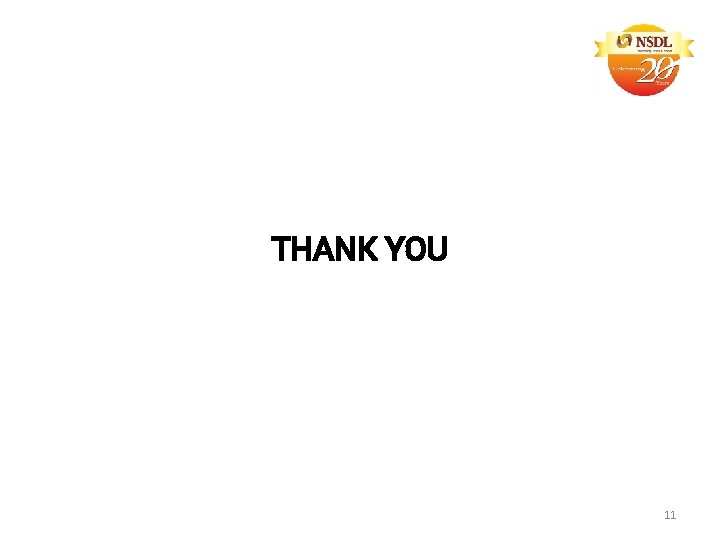 THANK YOU 11 