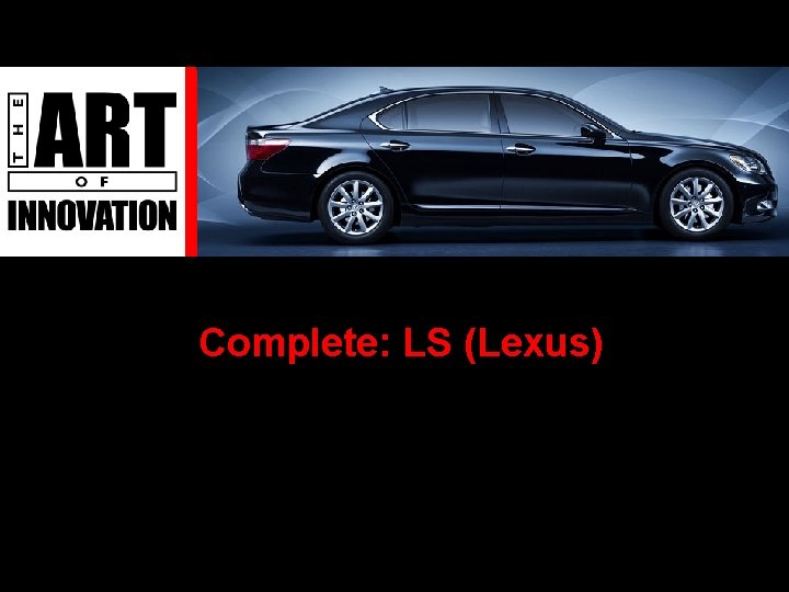 Complete: LS (Lexus) 