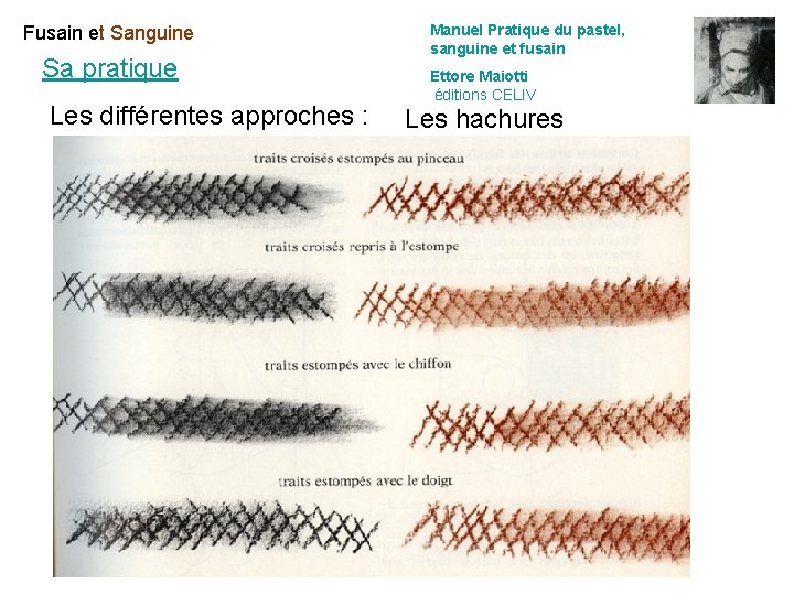 Fusain et Sanguine Sa pratique Les différentes approches : Manuel Pratique du pastel, sanguine Fusain et Sanguine Sa pratique Les différentes approches : Manuel Pratique du pastel, sanguine