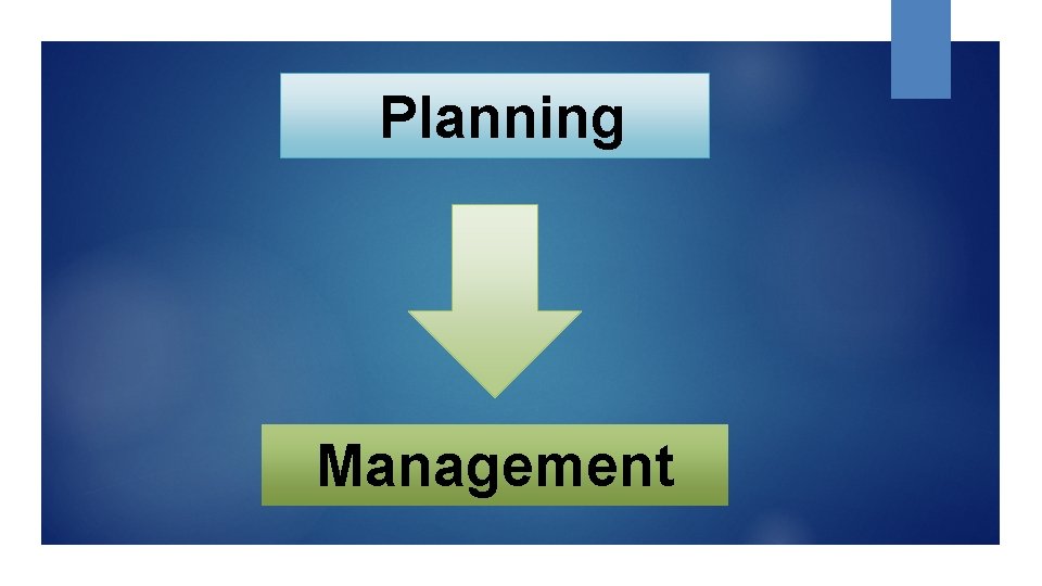 Planning Management 