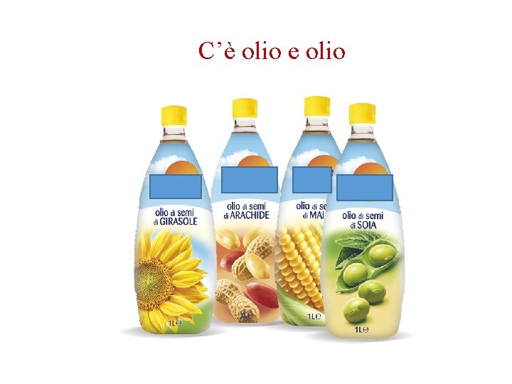 C’è olio e olio C’è olio e olio