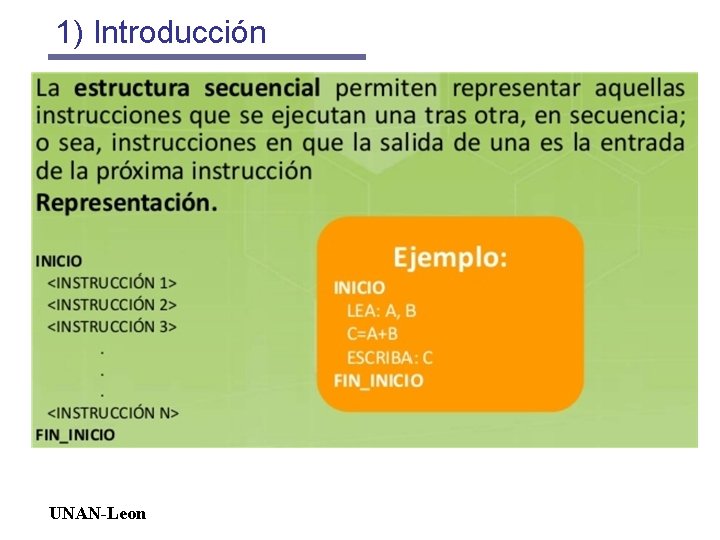 1) Introducción UNAN-Leon 