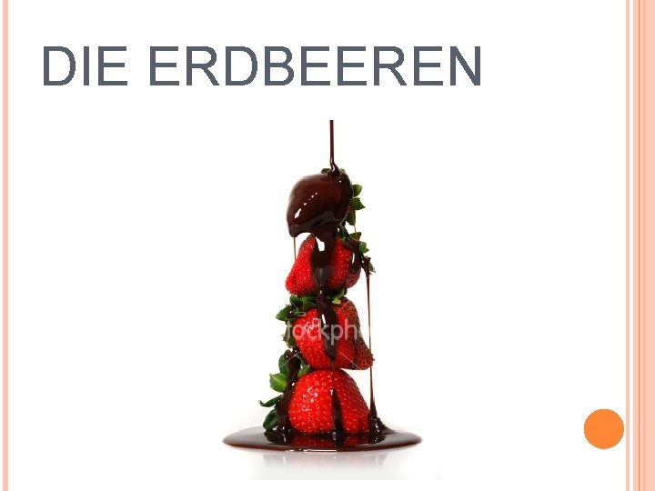 DIE ERDBEEREN 