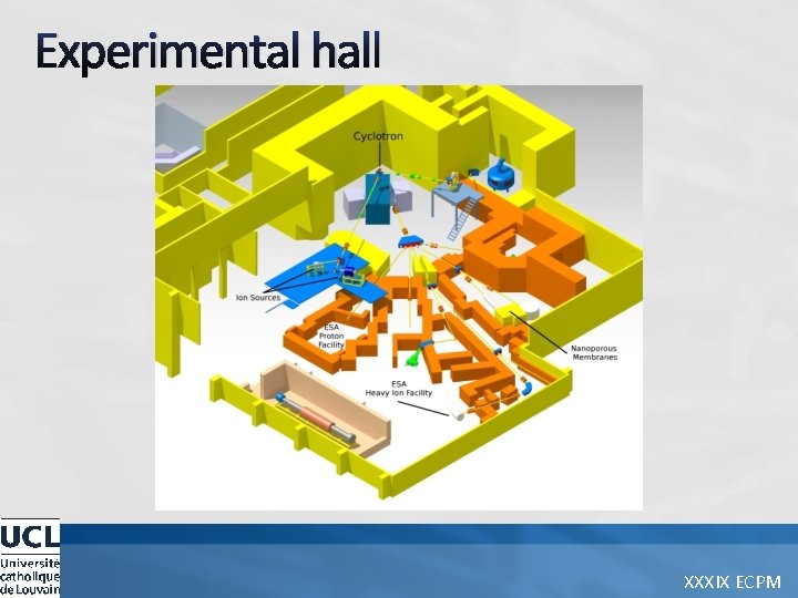 Experimental hall XXXIX ECPM 