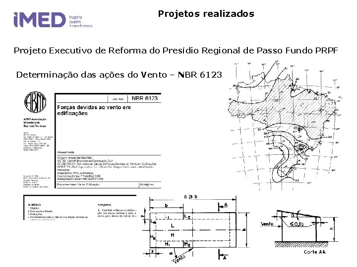 Projetos realizados Projeto Executivo de Reforma do Presídio Regional de Passo Fundo PRPF Determinação Projetos realizados Projeto Executivo de Reforma do Presídio Regional de Passo Fundo PRPF Determinação