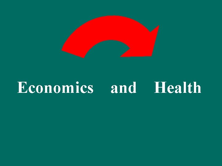 Economics and Health 
