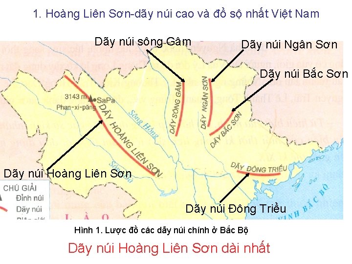 1. Hoàng Liên Sơn dãy núi cao và đồ sộ nhất Việt Nam Dãy