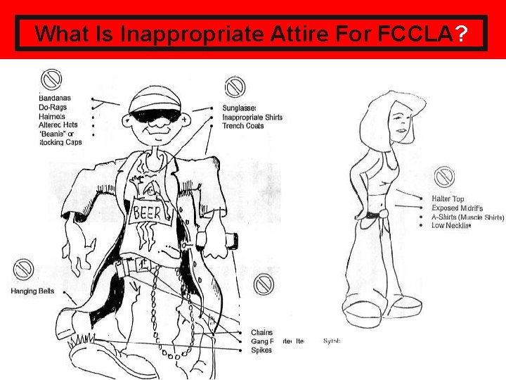 What Is Inappropriate Attire For FCCLA? 