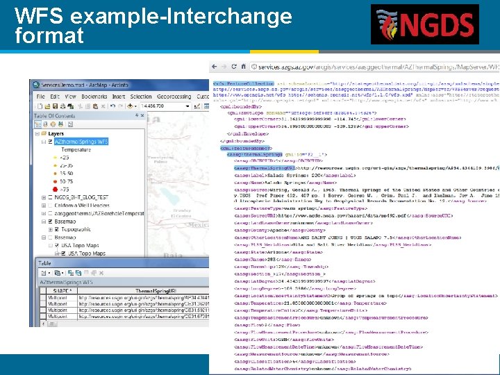 WFS example-Interchange format 