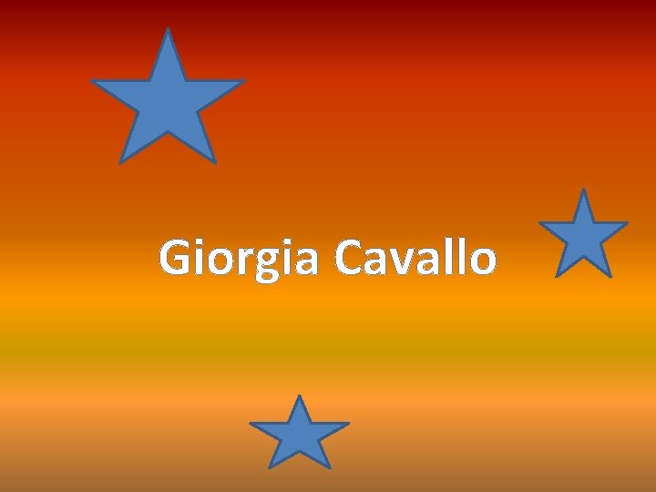 Giorgia Cavallo 