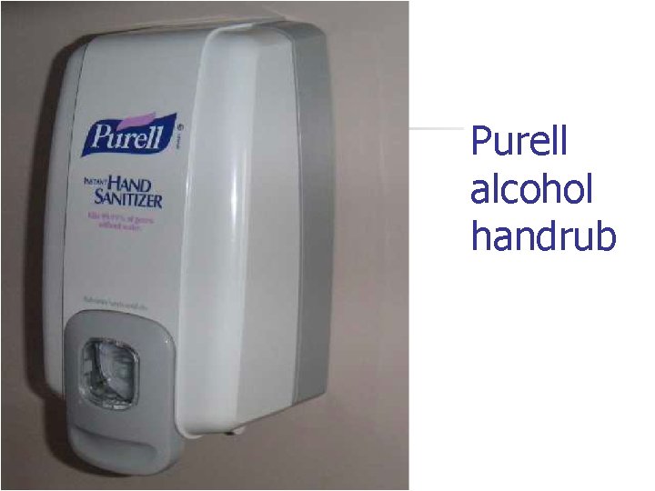 Purell alcohol handrub 