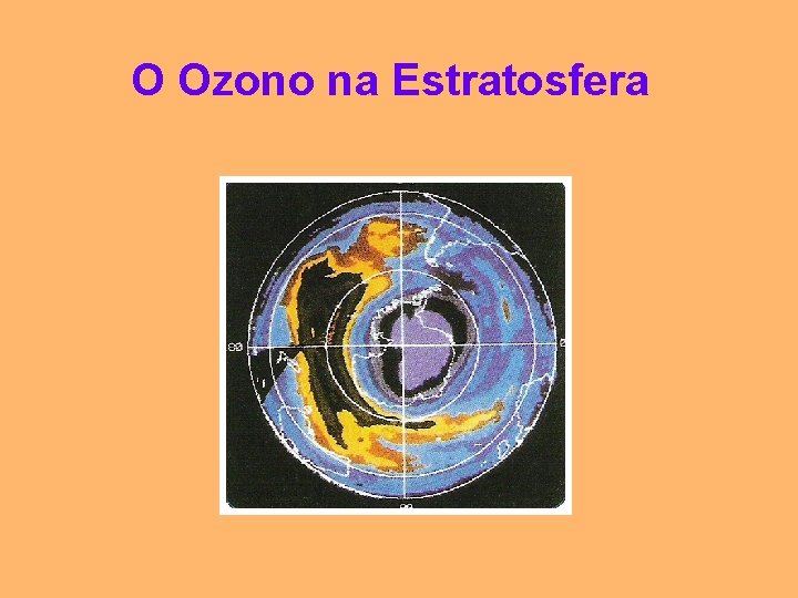 O Ozono na Estratosfera 