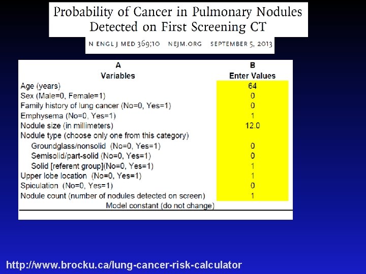 http: //www. brocku. ca/lung-cancer-risk-calculator 