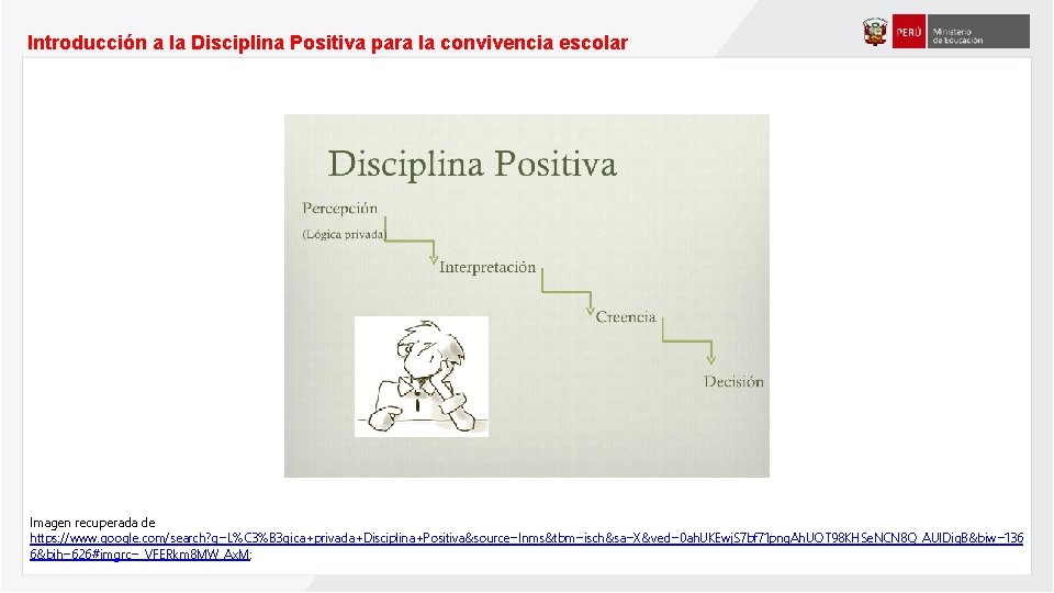 Introducción a la Disciplina Positiva para la convivencia escolar Imagen recuperada de https: //www.