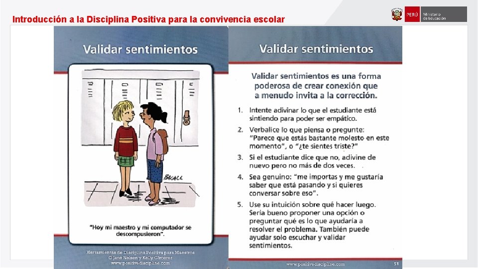 Introducción a la Disciplina Positiva para la convivencia escolar 