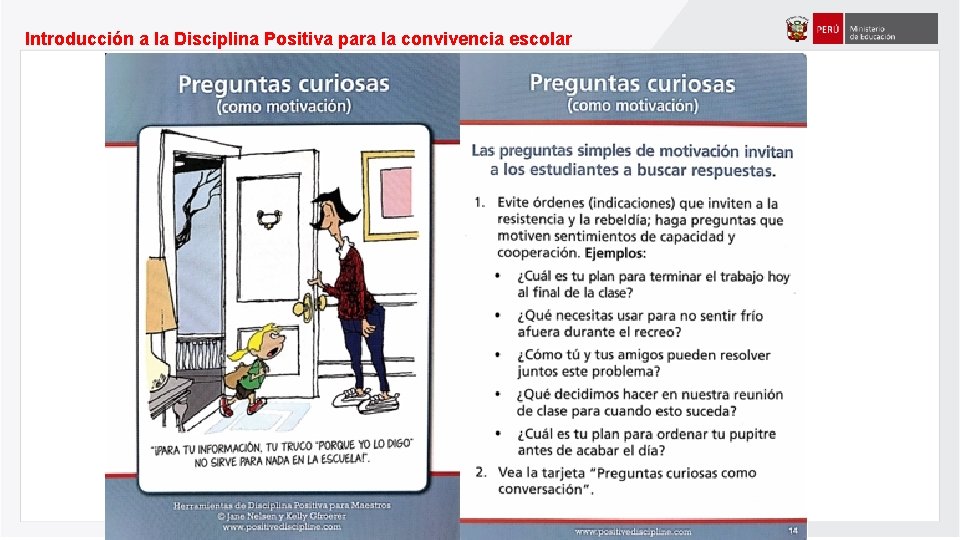 Introducción a la Disciplina Positiva para la convivencia escolar 