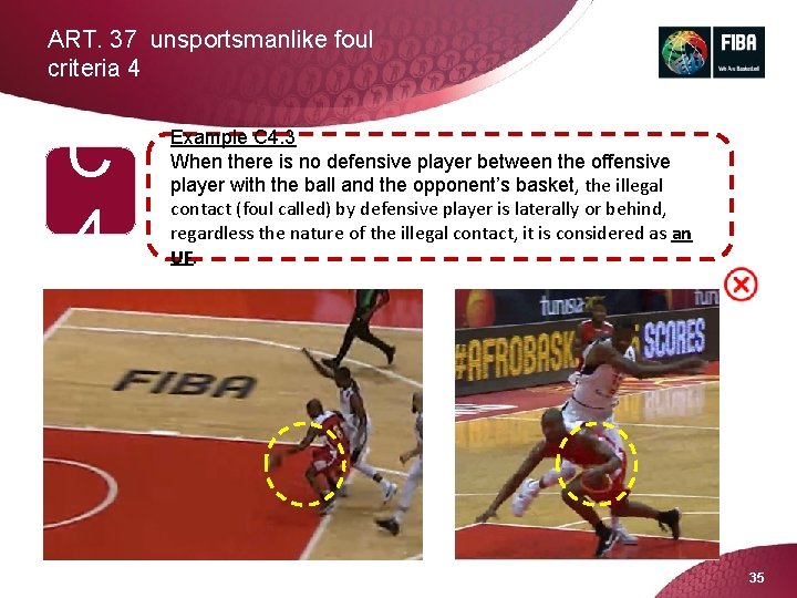 UNSPORTSMANLIKE FOUL 2017 RULES ART 37 1 NOTE