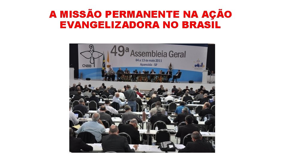 A MISSÃO PERMANENTE NA AÇÃO EVANGELIZADORA NO BRASIL 