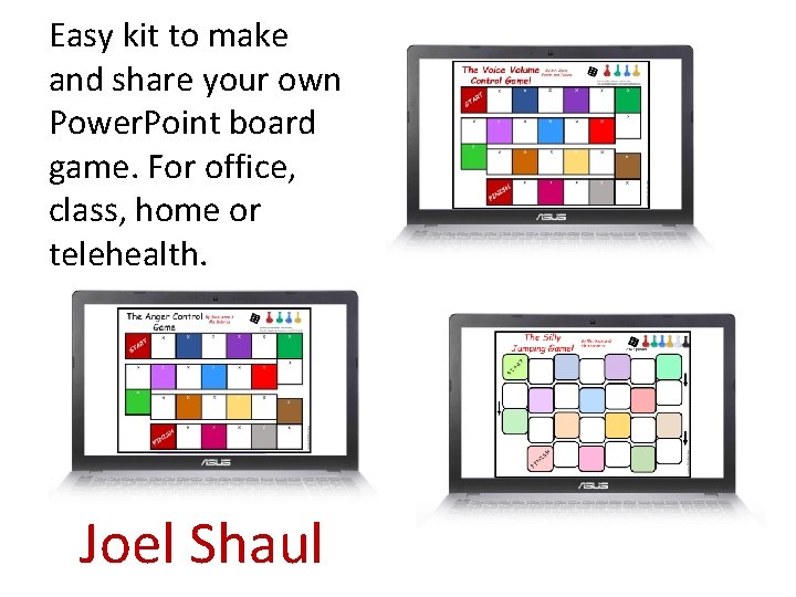 Easy kit to make and share your own Power. Point board game. For office,