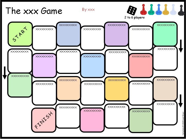 The xxx Game xxxxxxxxx By xxx 2 to 6 players xxxxxxxxx xxxxxxxxx xxxxxxxxx xxxxxxxxx