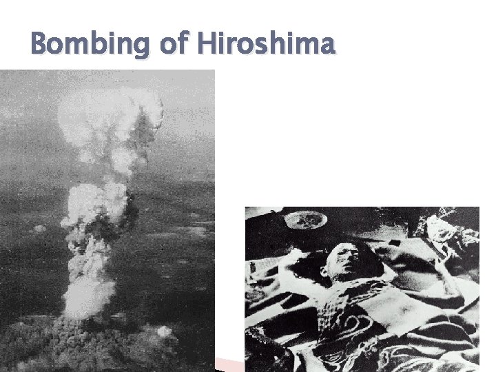 Bombing of Hiroshima 