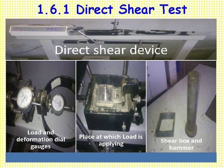 1. 6. 1 Direct Shear Test 