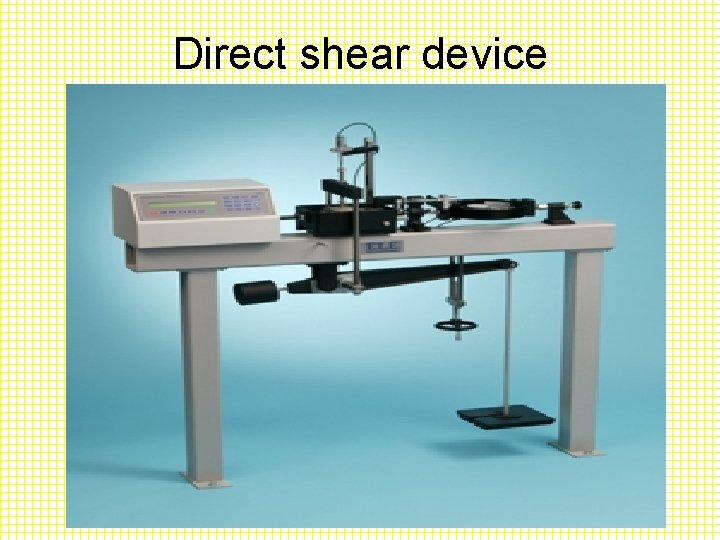 Direct shear device 