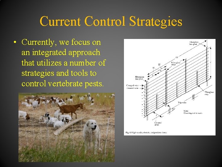 Current Control Strategies • Currently, we focus on an integrated approach that utilizes a