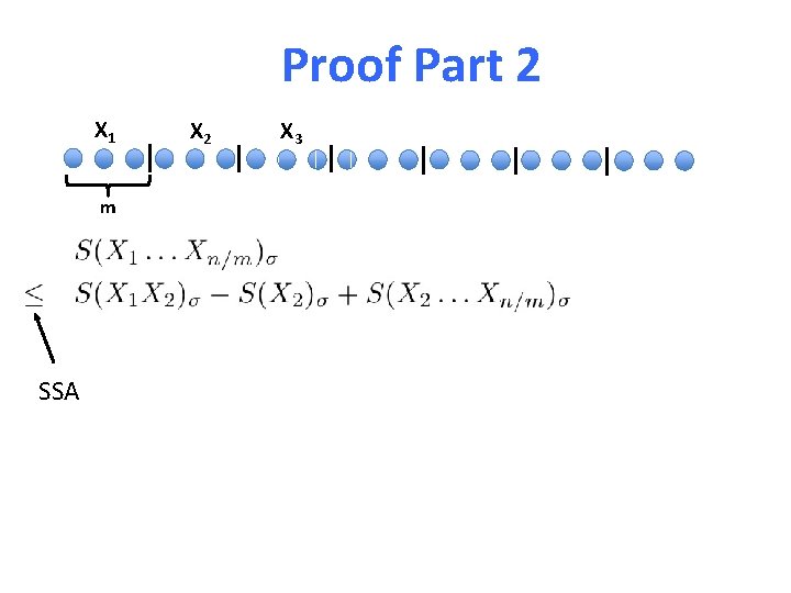 Proof Part 2 X 1 m SSA X 2 X 3 