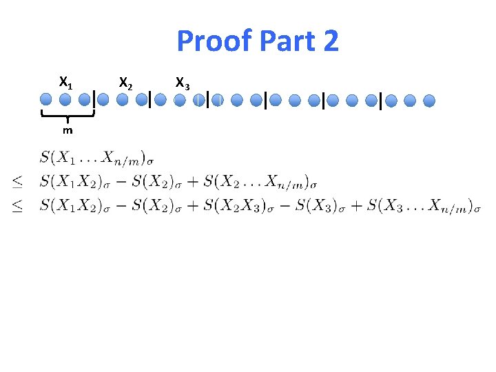 Proof Part 2 X 1 m X 2 X 3 