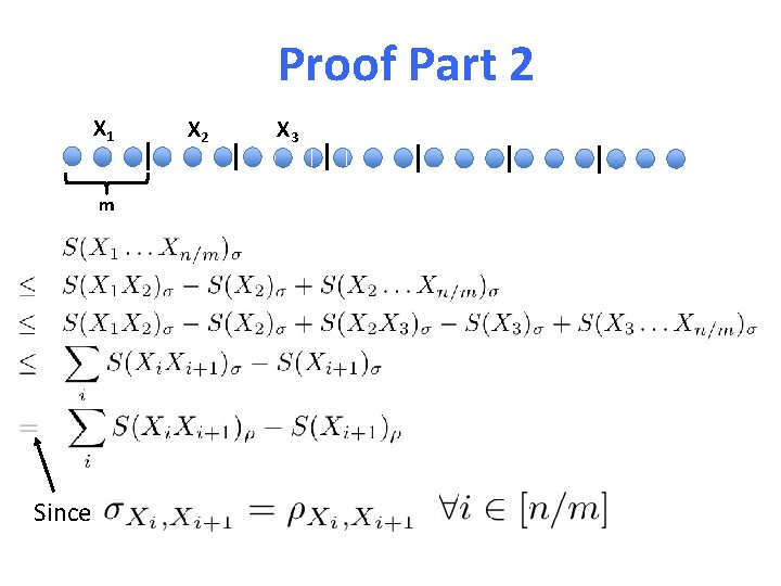 Proof Part 2 X 1 m Since X 2 X 3 