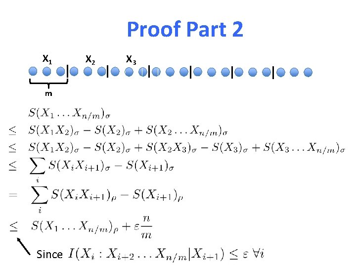 Proof Part 2 X 1 m Since X 2 X 3 