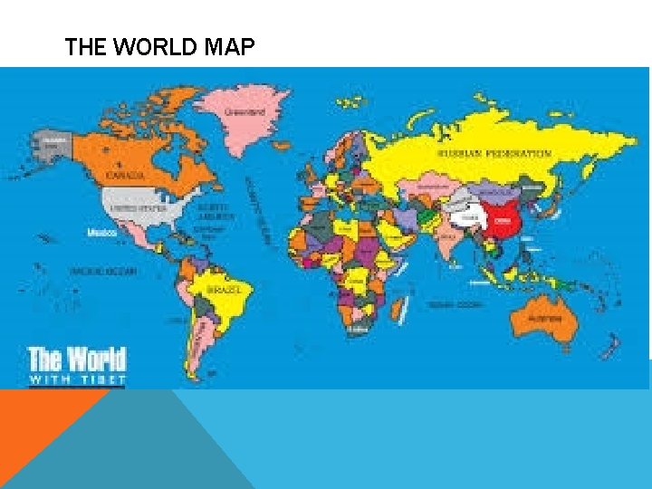 THE WORLD MAP 