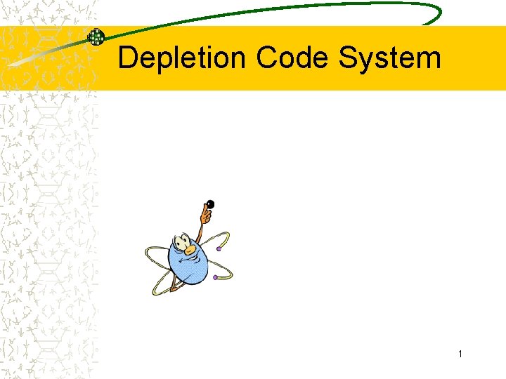 Depletion Code System 1 