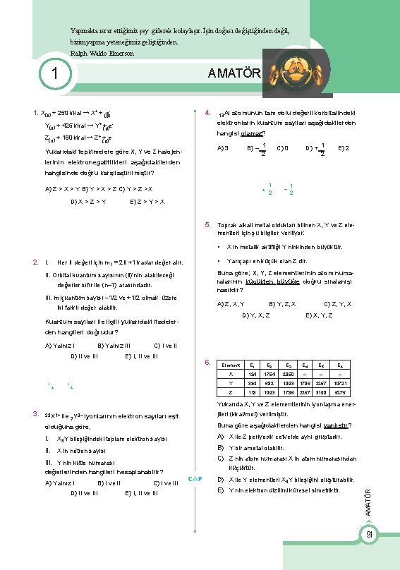 Yapmakta ısrar ettiğimiz şey giderek kolaylaşır. İşin doğası değiştiğinden değil, bizim yapma yeteneğimiz geliştiğinden.