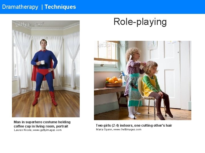 Dramatherapy | Techniques Role-playing Man in superhero costume holding coffee cup in living room,