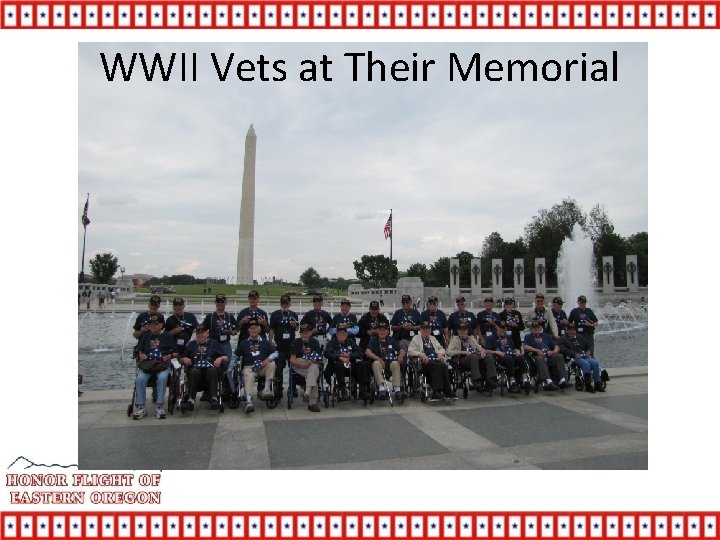 WWII Vets at Their Memorial 
