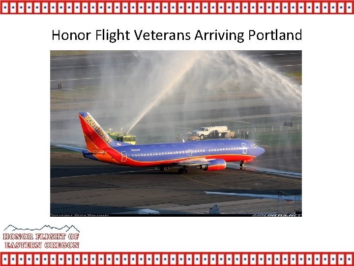 Honor Flight Veterans Arriving Portland 