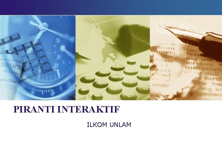 PIRANTI INTERAKTIF ILKOM UNLAM 