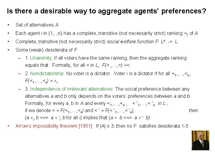 Social choice theory preference aggregation voting assuming agents